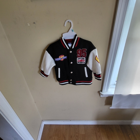 Disney | Jackets & Coats | Disney Pixar Cars 8 Mos Jacket Black ...